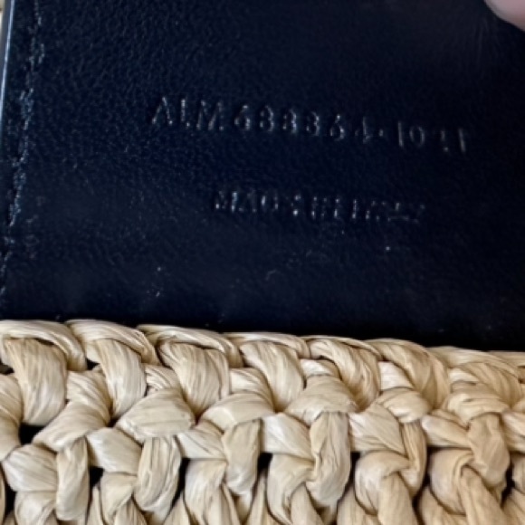 Saint Laurent Rive Gauche Woven Raffia Shopping Tote
♦️SOLD♦️ - Picture 6 of 6